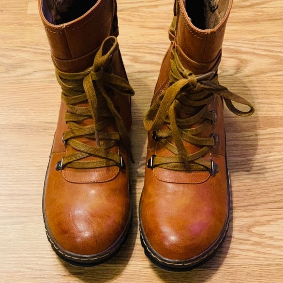 Brown Patrizia by Spring Step Boots- Medium Size 39 - Picture 1 of 5